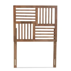 Adler Wood Headboard Walnut - Baxton Studio