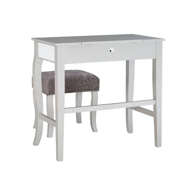 Harper Vanity Set Silver - Linon 6 Harper Vanity Set Silver - Linon - Image 6