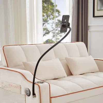 CAVINAS Sleeper Sofa Couch With Pullout Bed, Modern Sleeper Sofa, Adjustable Backrest Pull Out Sofa Bed Living Room 3 CAVINAS Sleeper Sofa Couch With Pullout Bed, Modern Sleeper Sofa, Adjustable Backrest Pull Out Sofa Bed Living Room - Image 3