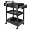 Jeston Entertainment Cart Espresso - Winsome