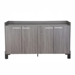 FC Design 62"W Sideboard Storage Cabinet, Large Dining Server Cupboard Buffet Table With Two Storage Cabinets -Baxton Studio Sale Shop GUEST 1401ad68 63d9 4656 a6c0 6e3e0acc5051