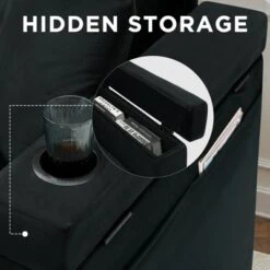 Convertible Sleeper Sofa, Pull Out Sofa With Storage, 84" L-Shaped Sofa Bed With Storage Chaise For Living Room, Apartment, Small Space -Baxton Studio Sale Shop GUEST 1423e603 4d14 452e bdbf 8f44def526b0