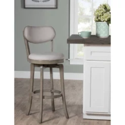 Sloan Barstool Gray - Hillsdale Furniture -Baxton Studio Sale Shop GUEST 144b61ad 1607 4257 95fc 5647a72e9d50