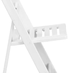 Emma And Oliver 2 Pack White Resin Slatted Party & Rental Folding Chair Indoor Outdoor -Baxton Studio Sale Shop GUEST 1455442c dc6b 45d7 b699 bfa2b51d9039