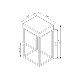 Valerie Barstool - Chic Home Design