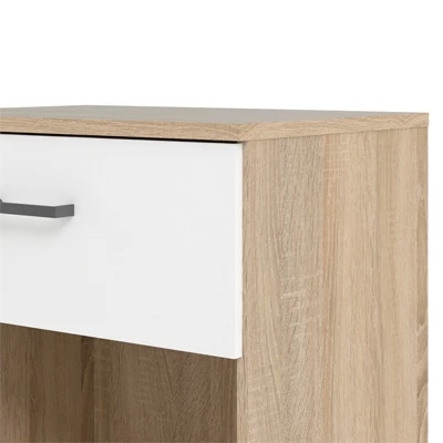 1 Drawer Nightstand In White - Tvilum 5 1 Drawer Nightstand In White - Tvilum - Image 5