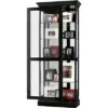 Howard Miller 680477 Howard Miller Berends Curio Cabinet 680477 Black Satin