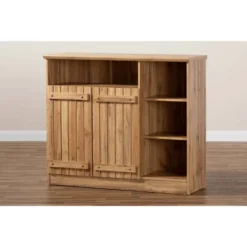 2 Door Eren Farmhouse Wood Dining Room Sideboard Buffet - Baxton Studio -Baxton Studio Sale Shop GUEST 1858953f 8e14 45de a7bf cf58c6cfb335