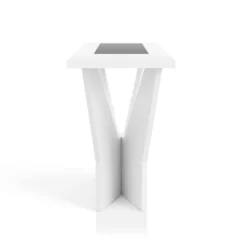 Manke Tempered Glass Top Insert Sofa Table - MiBasics -Baxton Studio Sale Shop GUEST 18d62bb6 55c8 4560 83e0 3f551c2dd30c