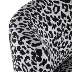 Fran Contemporary Leopard Fabric Slipper Chair - LumiSource -Baxton Studio Sale Shop GUEST 1932e8be 3040 4bb2 81d1 0ca3ce0a6a3e
