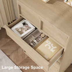 Whizmax Tall 7 Drawer Dresser, Modern 7 Chest Of Drawers With Storage Freestanding, Wooden Dresser Organizer For Bedroom, Living Room, Natural Oak 7 Whizmax Tall 7 Drawer Dresser, Modern 7 Chest Of Drawers With Storage Freestanding, Wooden Dresser Organizer For Bedroom, Living Room, Natural Oak -Baxton Studio Sale Shop GUEST 195f3276 890c 442a b82b 75776c995746