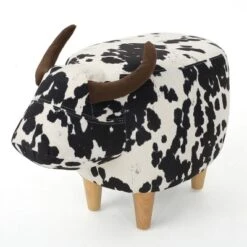 Bessie Cow Ottoman - Christopher Knight Home -Baxton Studio Sale Shop GUEST 19d07107 a49a 4abd 83a4 0d5f16206f97