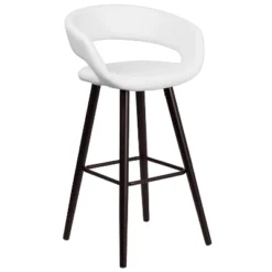 Emma And Oliver 29"H Wood Rounded Open Back Barstool 21 Emma And Oliver 29"H Wood Rounded Open Back Barstool -Baxton Studio Sale Shop GUEST 1b04c635 7e6e 405e 9dc9 6cce2fc99af0
