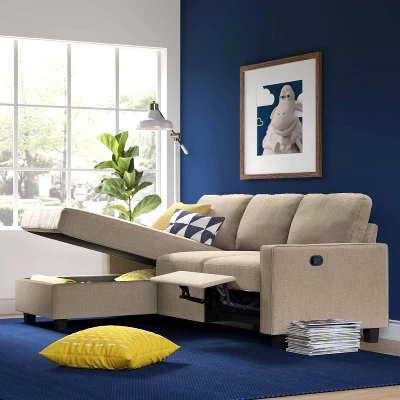 Palisades Reclining Sectional With Left Storage Chaise - Serta 10 Palisades Reclining Sectional With Left Storage Chaise - Serta - Image 10