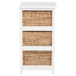Seabrook Three Storage Unit White - OSP Home Furnishings
