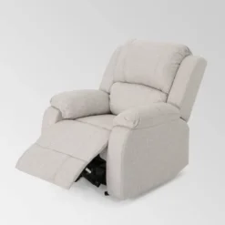 Mozelle Classic Gliding Recliner Beige - Christopher Knight Home -Baxton Studio Sale Shop GUEST 1be1a6dd 9d3d 46f2 9cd3 f7cb38924893