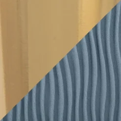 Tania Pleated Waves Accent Chair Light Blue/Gold - Lumisource -Baxton Studio Sale Shop GUEST 1c552381 7902 4b21 9518 53b08bb8706b