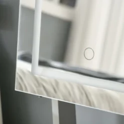 HOMCOM Floor Standing Jewelry Cabinet With LED Light, Lockable Jewelry Organizer With Full-Length Mirror, And 4 Adjustable Angles -Baxton Studio Sale Shop GUEST 1d2f77c7 7d10 4707 8911 81372540e2ba