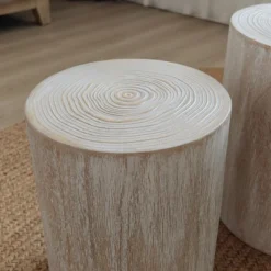 3-Piece Round Nesting Coffee Table Set,Modern Drum End Tables,Wooden Accent Side Tables For Living Room-Baofuwish 13 3-Piece Round Nesting Coffee Table Set,Modern Drum End Tables,Wooden Accent Side Tables For Living Room-Baofuwish -Baxton Studio Sale Shop GUEST 1d3f7331 2321 420b 8b41 9a48f3b5da42