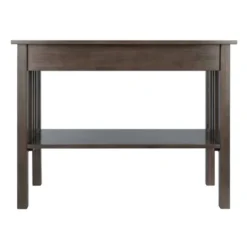 Stafford Console Hall Table Oyster Gray - Winsome -Baxton Studio Sale Shop GUEST 1d720029 b6e1 4de0 8f49 a8e5485e63d9