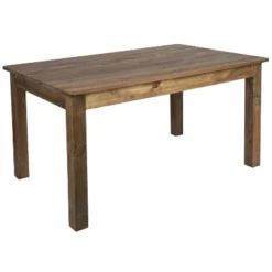 Flash Furniture 60" X 38" Rectangular Solid Pine Farm Dining Table 26 Flash Furniture 60" X 38" Rectangular Solid Pine Farm Dining Table -Baxton Studio Sale Shop GUEST 1d8a3c07 49e3 4abe a1da e3ae33831e10