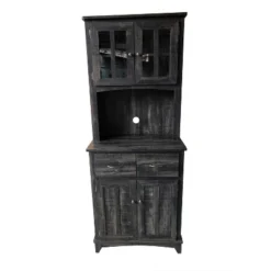 Home Source Microwave Stand With Top And Bottom Cabinets 10 Home Source Microwave Stand With Top And Bottom Cabinets -Baxton Studio Sale Shop GUEST 1dcfb5c8 e593 4bc5 87b2 c2ef61f2e235