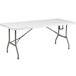 Emma And Oliver 6-Foot Bi-Fold Plastic Banquet And Event Folding Table With Handle 19 Emma And Oliver 6-Foot Bi-Fold Plastic Banquet And Event Folding Table With Handle -Baxton Studio Sale Shop GUEST 1eb91e04 2859 40e8 86bb 069d41477fa4