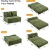 VINGLI Futon Sofa Bed Sleeper Sofa Chair Bed Floor Sofa Twin Small Couch Folding Mattress Couches