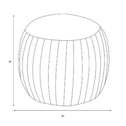 Ace Seam Upholstered Ottoman - Skyline Furniture -Baxton Studio Sale Shop GUEST 1f44727a bb0c 43b2 b7fe 20ff39a2a9ec