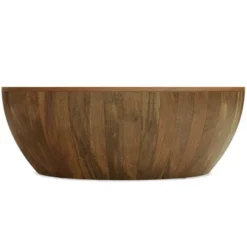 WyndenHall Keystone Drum Coffee Table Natural: Mango Wood, Modern Industrial Style, No Assembly Required 12 WyndenHall Keystone Drum Coffee Table Natural: Mango Wood, Modern Industrial Style, No Assembly Required -Baxton Studio Sale Shop GUEST 1f855bbc b503 4ea0 aed1 9c4c5942c856