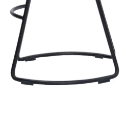 Wooden Saddle Seat Barstool Brown And Black - The Urban Port -Baxton Studio Sale Shop GUEST 1f9f6b00 fb56 473b b66d b9ee90794be5