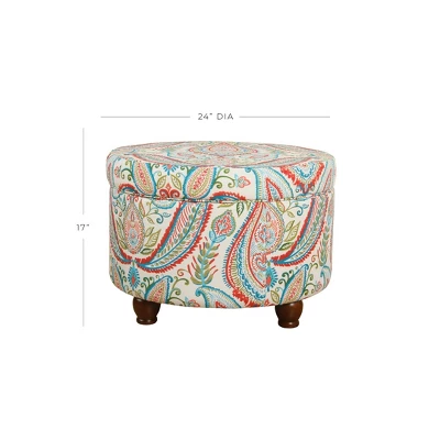 Storage Ottoman - HomePop 1 Storage Ottoman - HomePop