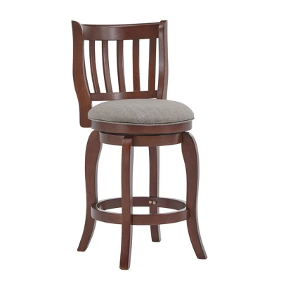 24" Tracee Swivel Counter Height Barstool - Inspire Q 7 24" Tracee Swivel Counter Height Barstool - Inspire Q - Image 7