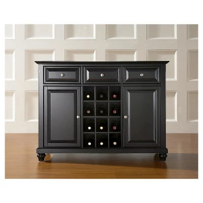 Crosley Cambridge Buffet Server / Sideboard Cabinet With Wine Storage 3 Crosley Cambridge Buffet Server / Sideboard Cabinet With Wine Storage - Image 3