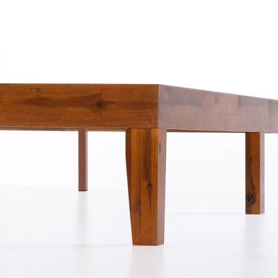 12" Naturalista Classic Solid Wood Platform Bed - Mellow 5 12" Naturalista Classic Solid Wood Platform Bed - Mellow - Image 5