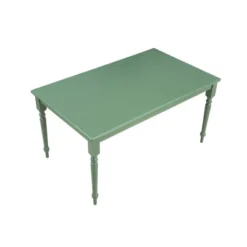 Rectangular Carolina Dining Table Equestrian Green - Boraam -Baxton Studio Sale Shop GUEST 209c7134 4fde 4f44 9b3c f5a68ee8e51f