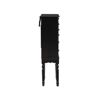 Aria Jewelry Armoire Black - Powell Company 4 Aria Jewelry Armoire Black - Powell Company - Image 4