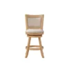Boraam Melrose Distressed 24" Counter Height Barstool - Driftwood Crème
