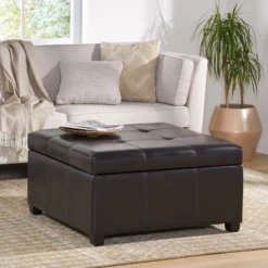 Christopher Knight Home Carlsbad Contemporary Upholstered Tufted Storage Ottoman 24 Christopher Knight Home Carlsbad Contemporary Upholstered Tufted Storage Ottoman -Baxton Studio Sale Shop GUEST 21aee218 a79e 429a 8915 145bc8b1b52d
