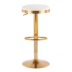Set Of 2 Dakota Glam Adjustable Barstools - LumiSource -Baxton Studio Sale Shop GUEST 21d58bce 24ae 435e 98ed 69388ed3691a