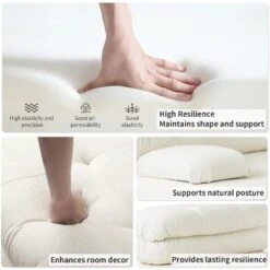 WJShome 4-Piece 109.83" L-shape Large Sectional Sofa With Removable Ottomans For Living Room -Baxton Studio Sale Shop GUEST 21d80ace f627 47b5 a888 814751dfc778