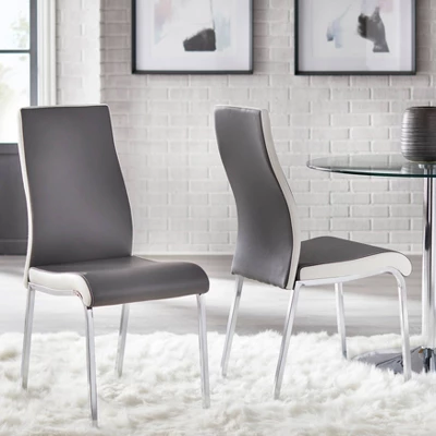 Set Of 2 Nora Contemporary Dining Chairs - Buylateral 6 Set Of 2 Nora Contemporary Dining Chairs - Buylateral - Image 6
