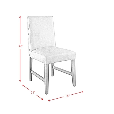 6pc Tyler Standard Height Dining Set Table, 4 Side Chairs And Bench Natural - Picket House Furnishings 3 6pc Tyler Standard Height Dining Set Table, 4 Side Chairs And Bench Natural - Picket House Furnishings - Image 3