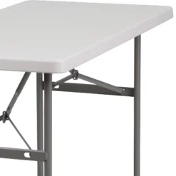 Emma And Oliver 4-Foot Granite White Plastic Folding Table - Banquet / Event Folding Table 9 Emma And Oliver 4-Foot Granite White Plastic Folding Table - Banquet / Event Folding Table -Baxton Studio Sale Shop GUEST 22f1608a 53d4 4416 9b7f b326a1d17562