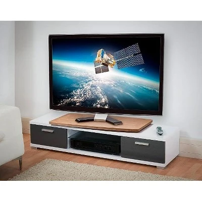 Prosumer's Choice Bamboo TV Swivel Stand For LED/LCD TV, Monitors, Stereos, Brown 2 Prosumer's Choice Bamboo TV Swivel Stand For LED/LCD TV, Monitors, Stereos, Brown - Image 2