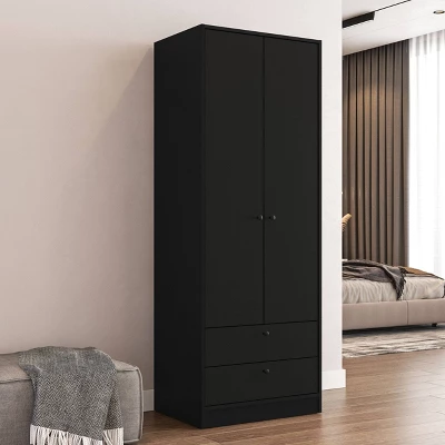 Denmark 2 Door And 2 Drawer Wardrobe - Polifurniture 7 Denmark 2 Door And 2 Drawer Wardrobe - Polifurniture - Image 7