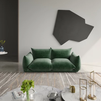 Modular Sectional Sofa,Lovesofa Couch, 77.16inch Minimalist Convertible Sofa Couch, Modern Chenilleyarn 2 Seater Living Room Sofa Sets 15 Modular Sectional Sofa,Lovesofa Couch, 77.16inch Minimalist Convertible Sofa Couch, Modern Chenilleyarn 2 Seater Living Room Sofa Sets - Image 15