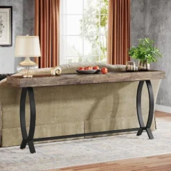 Tribesigns 70.9-Inch Console Foyer Table For Entryway -Baxton Studio Sale Shop GUEST 257f7ac9 51b6 497b b99f 438d689bfe6f