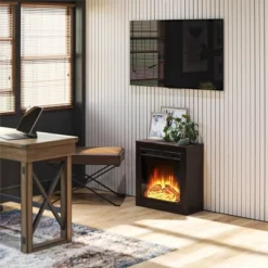 Fairhill Fireplace Mantel - Room & Joy -Baxton Studio Sale Shop GUEST 25b2fa61 b3d8 475b acd2 9e9d4c0bce8e