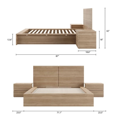 Nexera Queen 4pc James Bedroom Set 8 Nexera Queen 4pc James Bedroom Set - Image 8